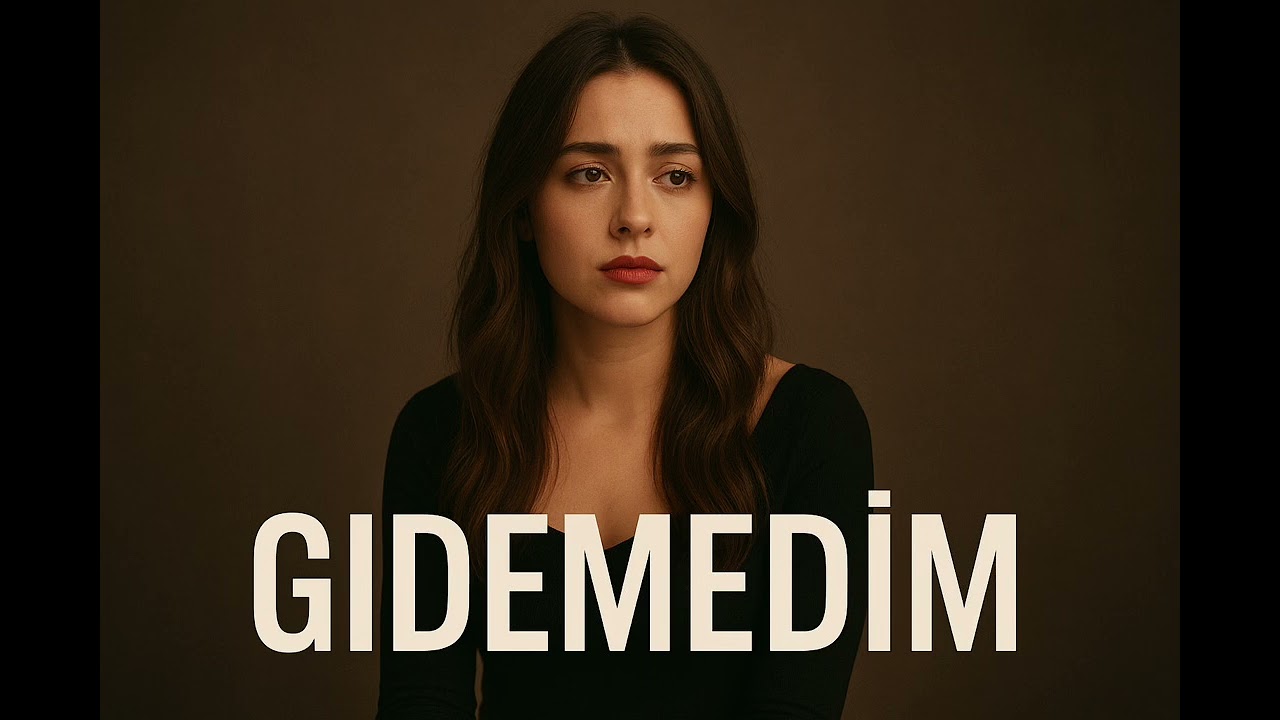 Gidemedim | Duygusal Slow Şarkı (Yapay Zeka Vokal)
