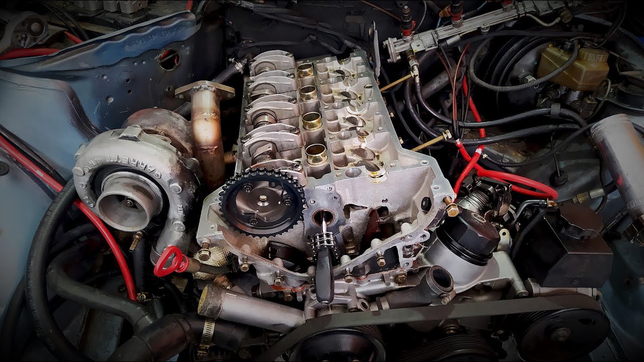 MONTAJE CULATA MERCEDES BENZ M111... paso a paso...