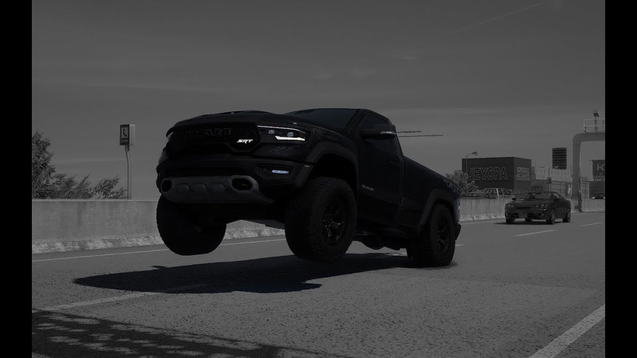 GTA5 MODS | 1300hp Twin Turbo Baby Ram SRT TRX