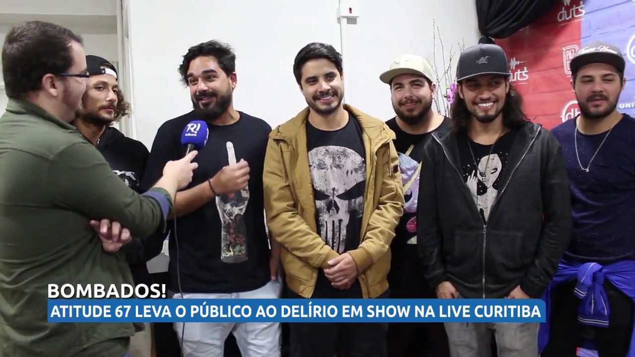 Esbanjando felicidade, meninos do Atitude 67 falam sobre novidades