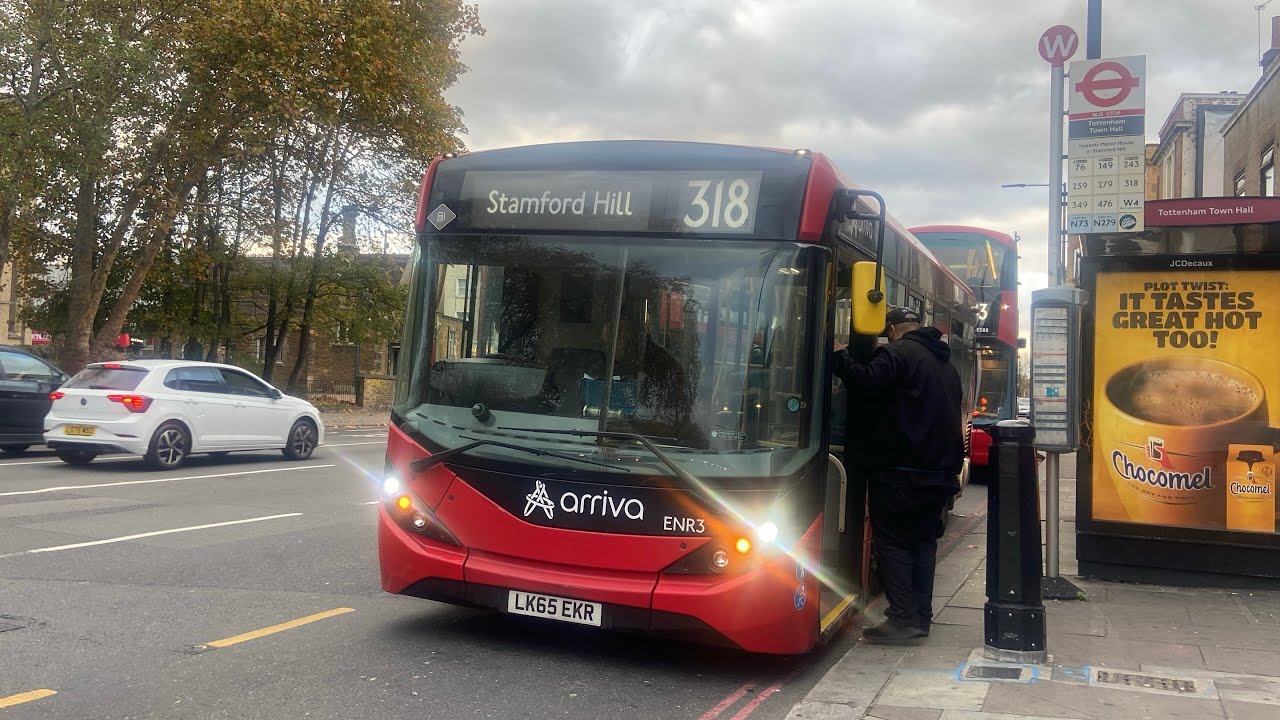 LAST DAY WITH ARRIVA | Journey on Route 318 | ENR3 (LK65EKR)
