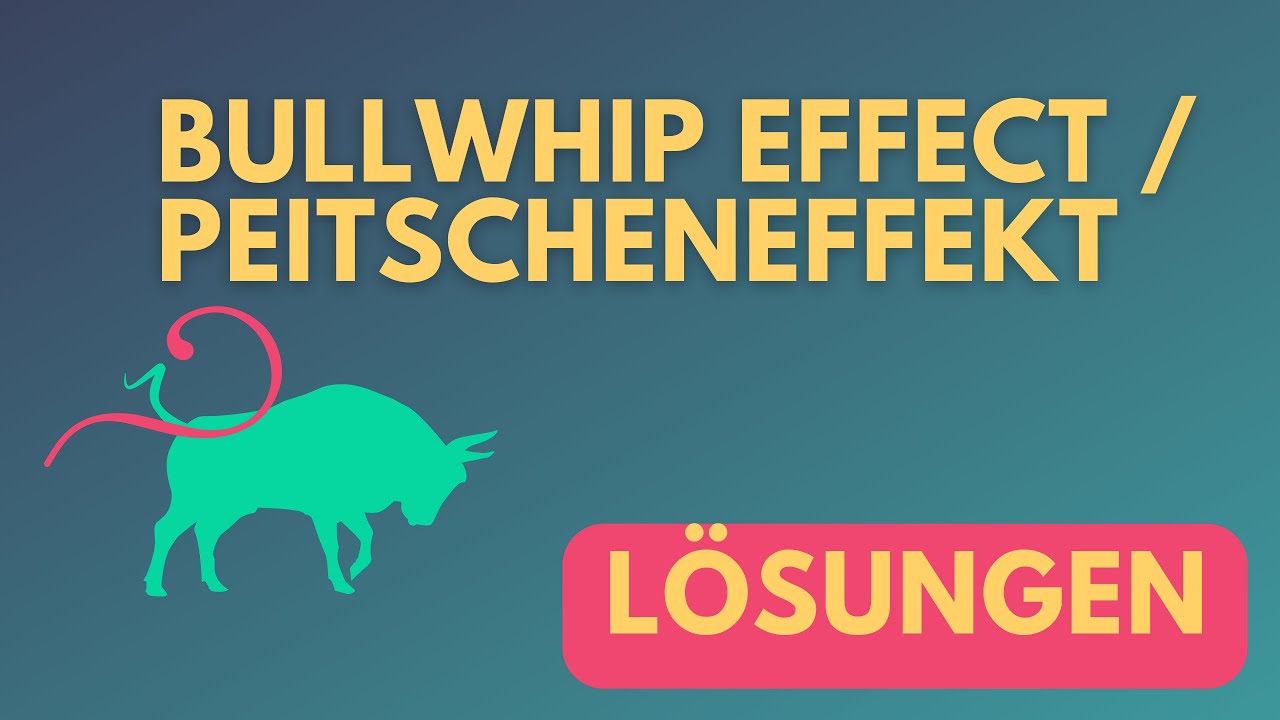 Bullwhip oder Peitscheneffekt - wie vermeiden?