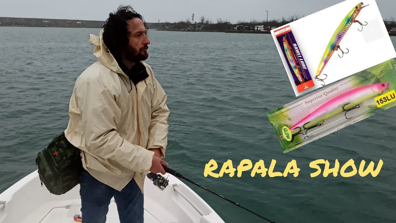 RAPALA İLE SOMON AVI / TRABZON OF LİMANI