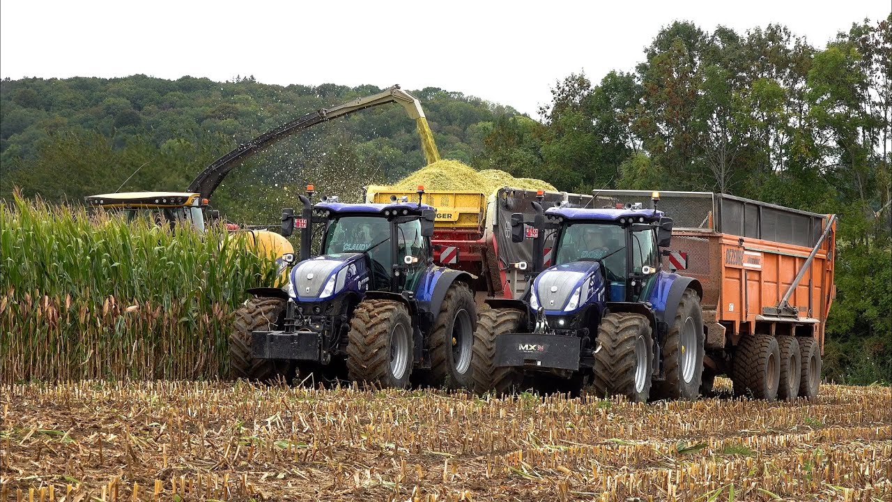 Mais 2025 : BIG New Holland machines! | New Holland T7 315 | HERENS | New Holland FR780 | Maisernte
