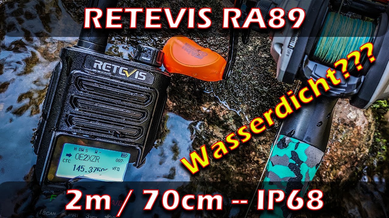 RETEVIS RA89: Review #Retevis #RA89 #wasserdicht