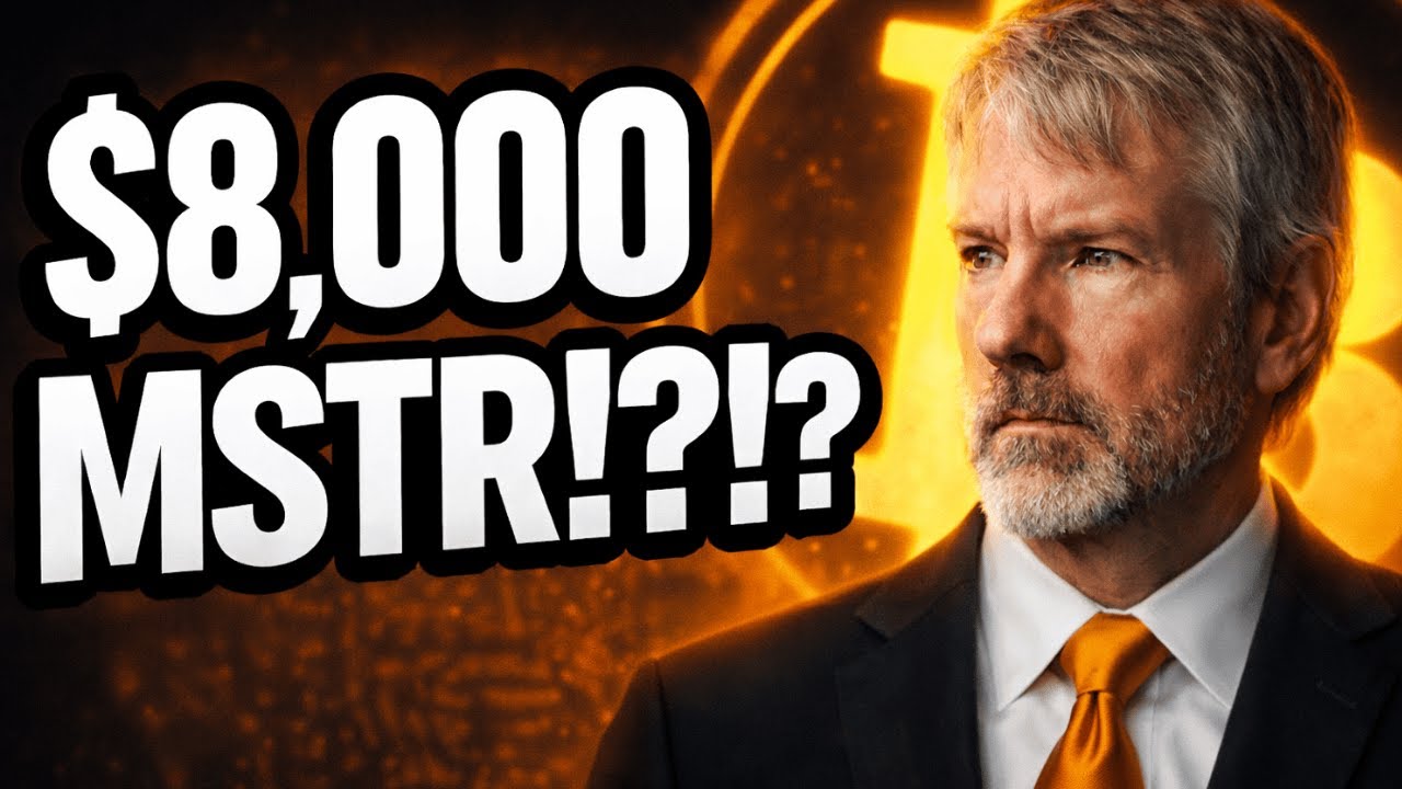 WHY MSTR WILL BE $8,000 PER SHARE - EASILY!!!