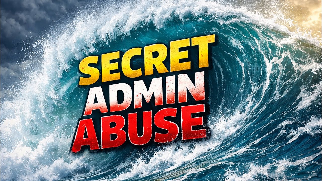 I played a secret admin abuse in escape tsunami for brainrots