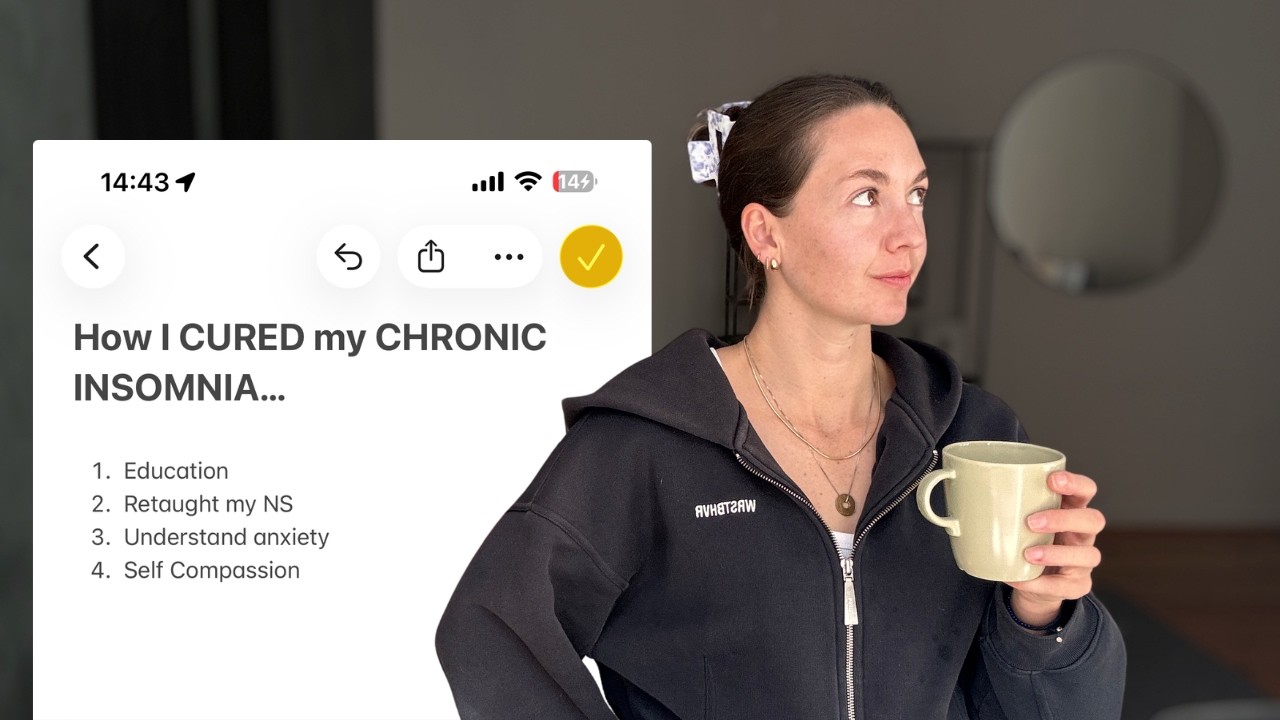 The EXACT treatment that cured my CHRONIC INSOMNIA