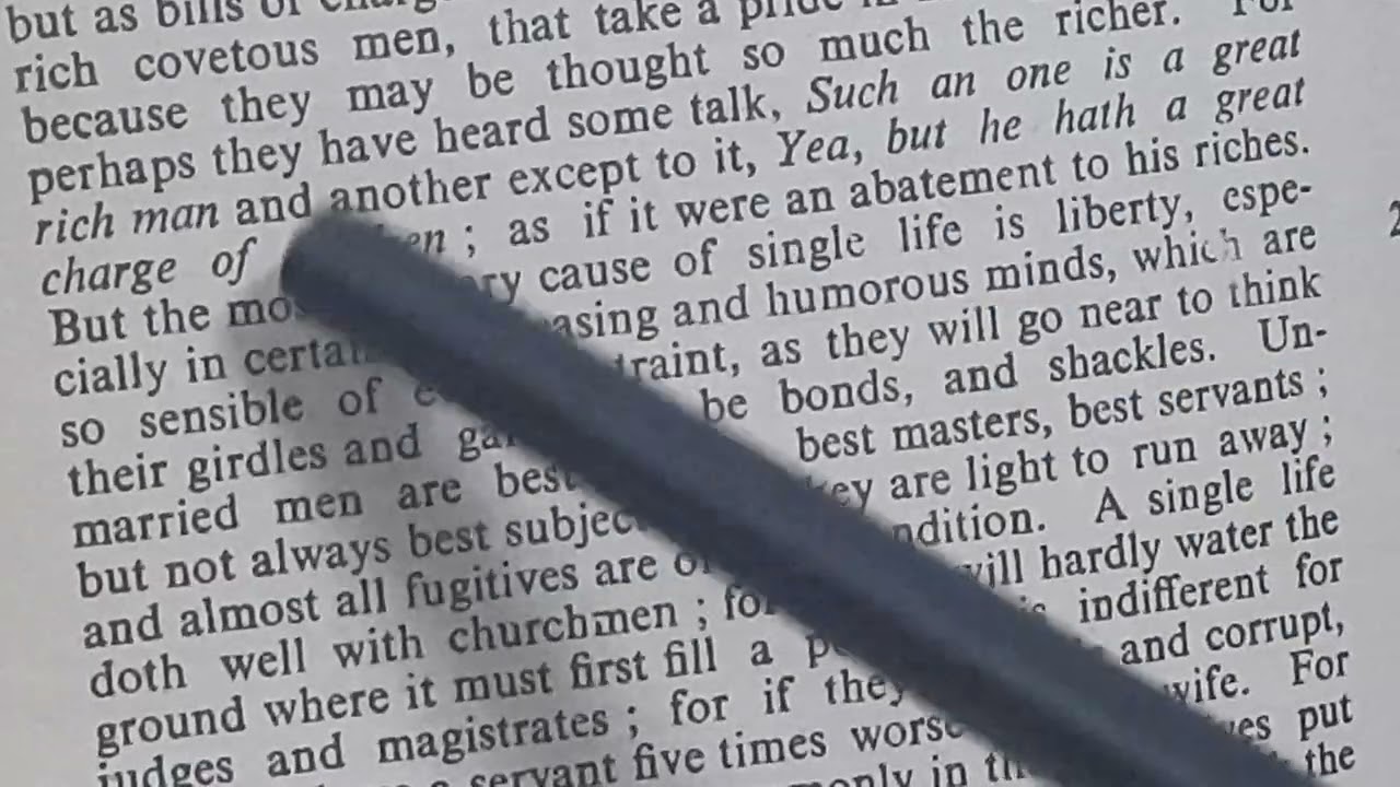 'Of Marriage and Single Life' by Francis Bacon fully explained in Hindi by Sulekha Jadaun