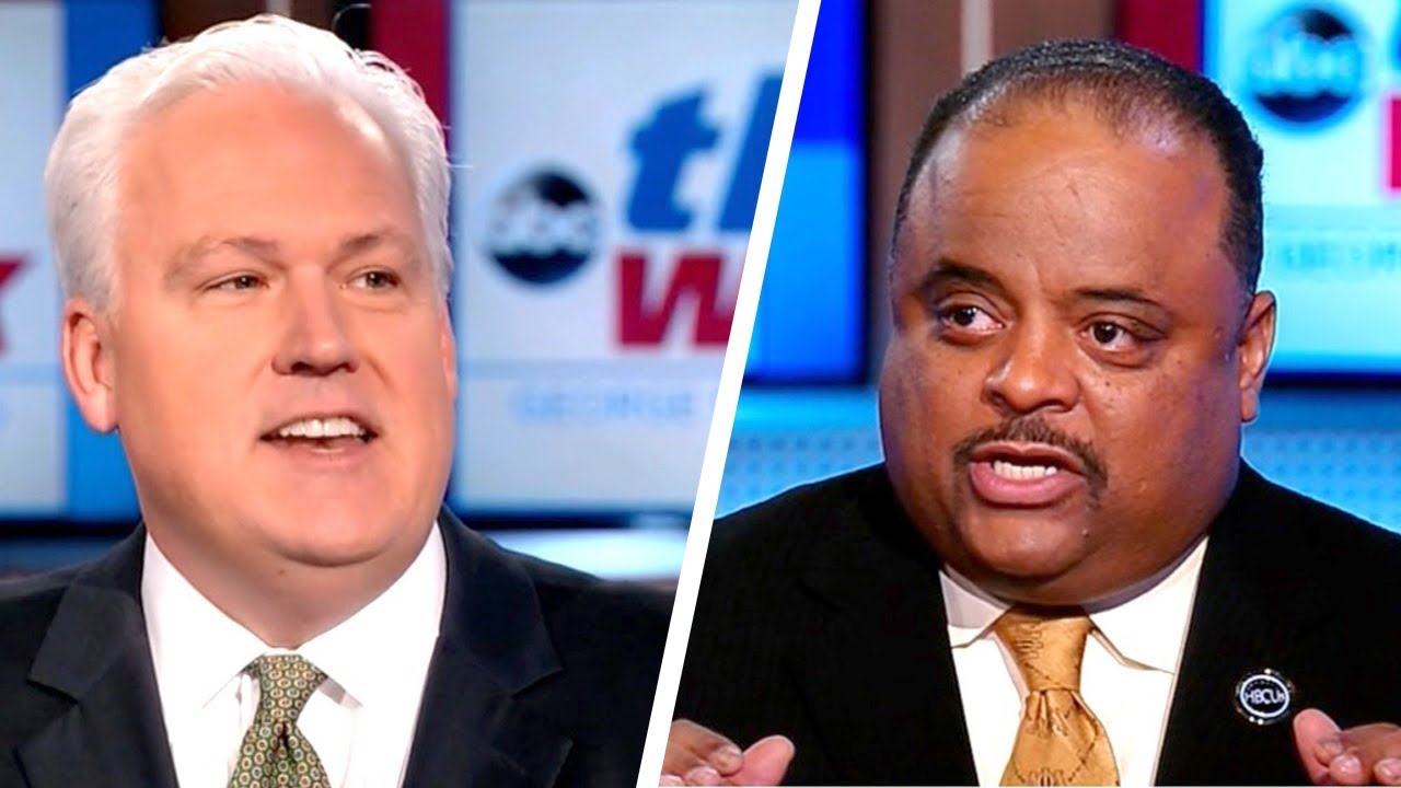 Roland Martin Battles Trump Supporter Matt Schlapp On ABC's 'This Week'