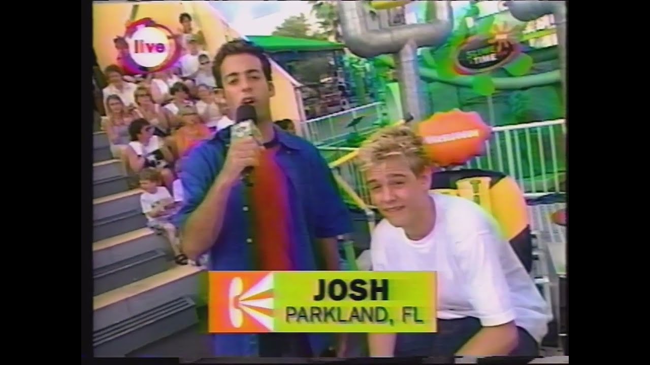 Nickelodeon Slime Time Live with Aaron Carter on September 27, 2000 (60fps)