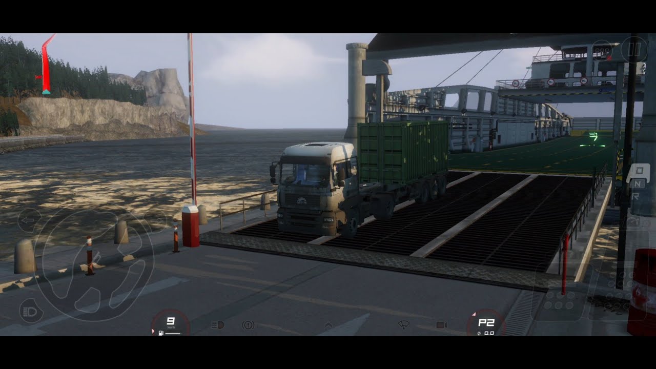 Realistic Container Truck Delivery | Fresh Vegetables Transport Simulator