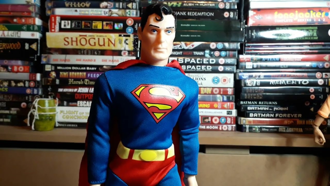 Mego Superman 14 inch Action figure unboxing