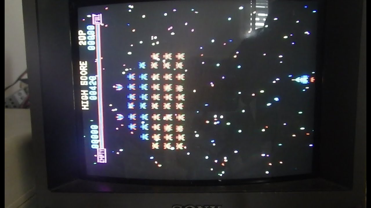 Zaccaria Galaxia arcade repair #1. It failed as I was fixing it.