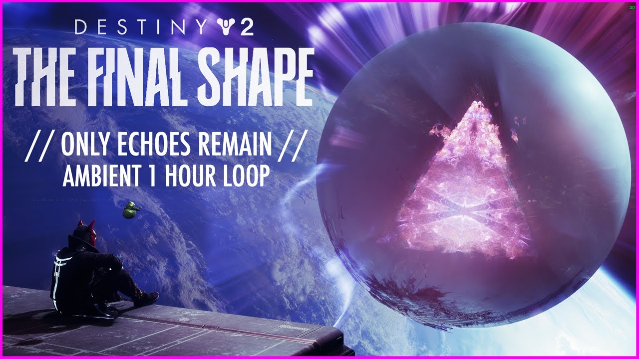 Destiny 2 - The Final Shape 'Only Echoes Remain' 4K ambient meditation study music