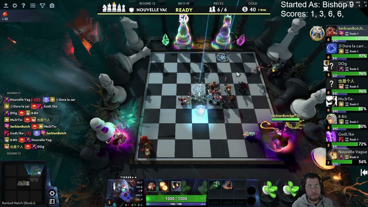 Classic Dragon Game! Dota Auto Chess Season 41!