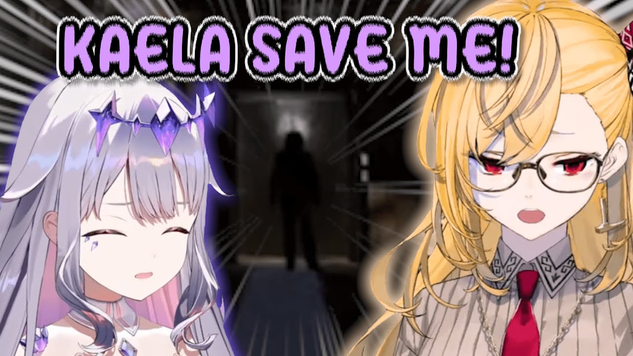 Biboo Calling For Kaela After Getting Too Frighten Playing Horror Game【Hololive】