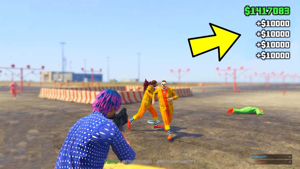 $10,000 Per Kill! - *NEW* Modded Capture Job (GTA 5 Online)