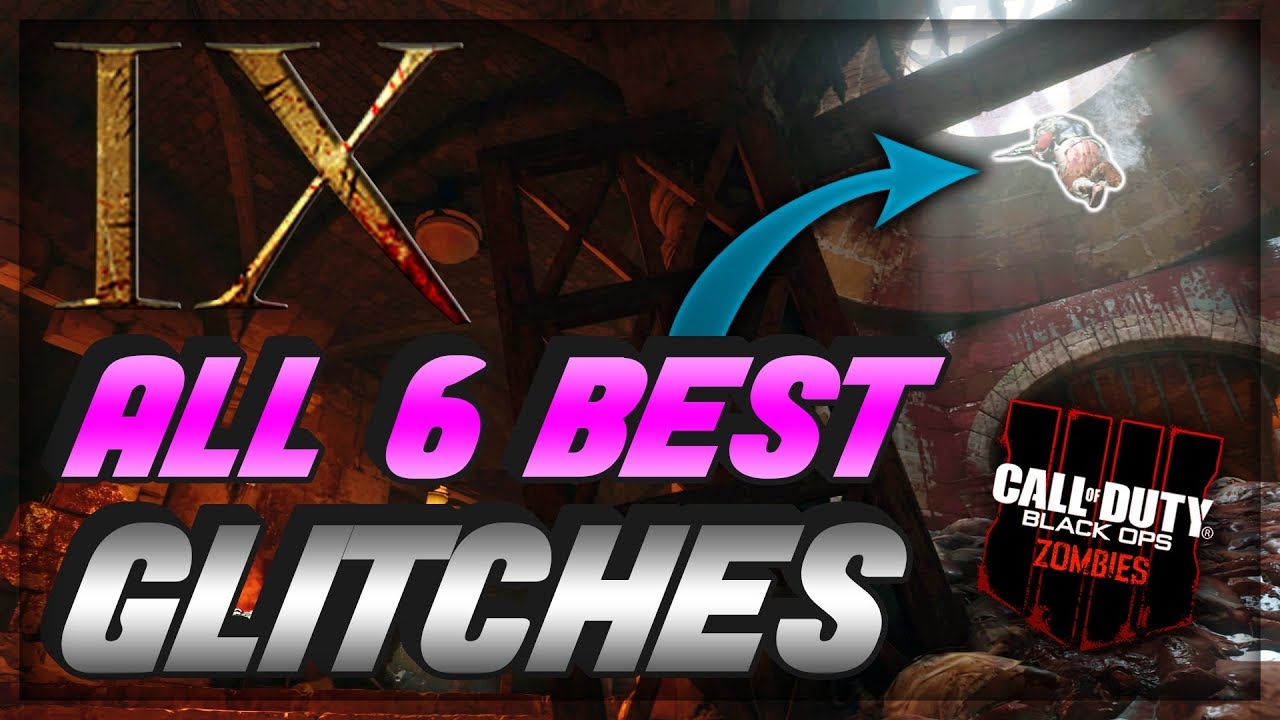(BO4 Zombie Glitches) Les 6 meilleurs glitches - IX Après le patch 1.23