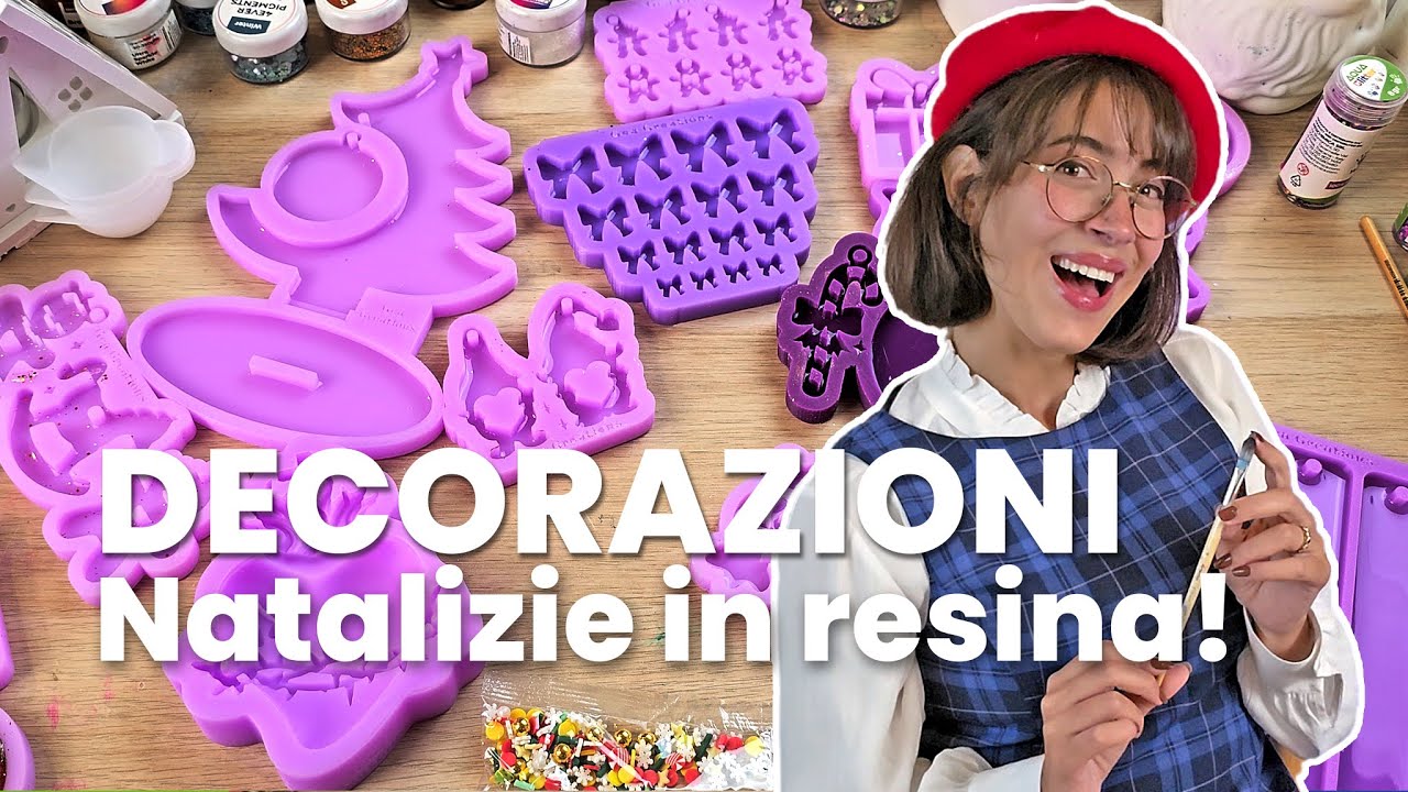 🎄Creiamo insieme decorazioni natalizie in resina + Consigli per il black Friday di Reschimica 🎄
