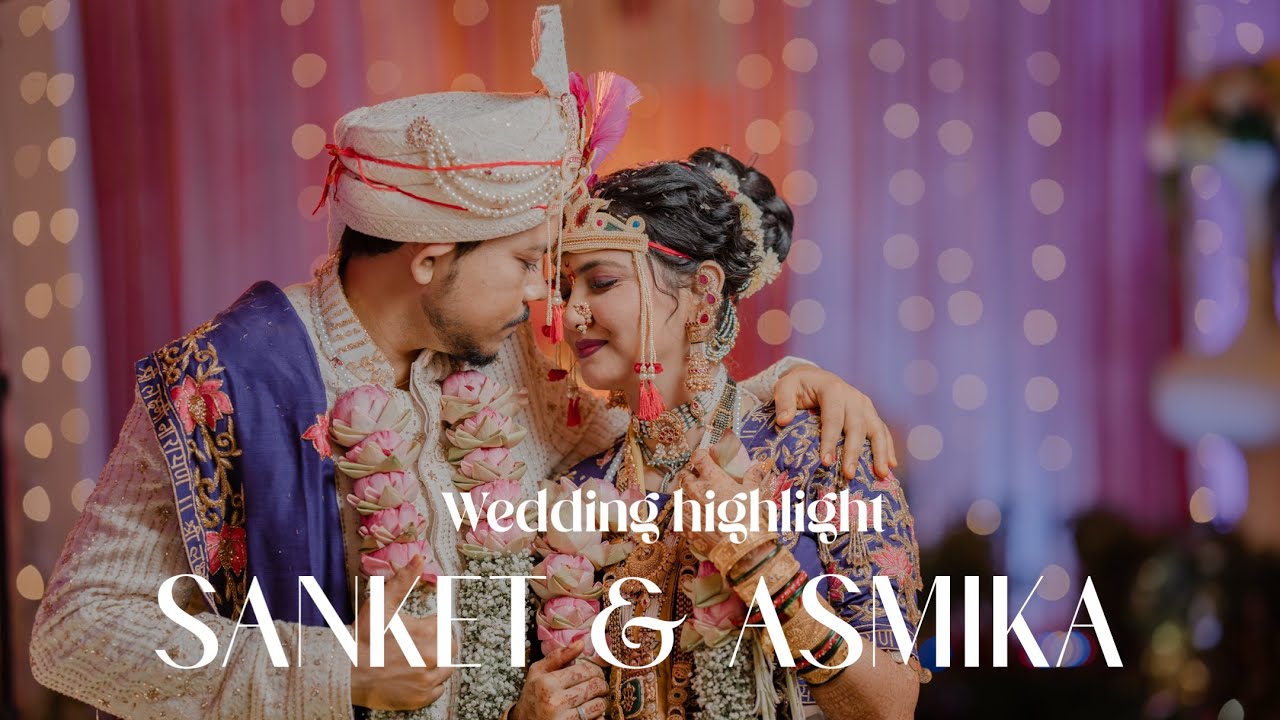Sanket & Asmika | Wedding Highlights | Cinematic | Navi Mumbai