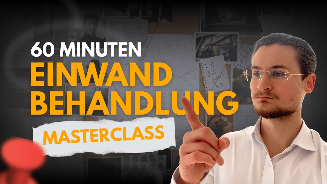 EINWANDBEHANDLUNG MASTERCLASS 2026