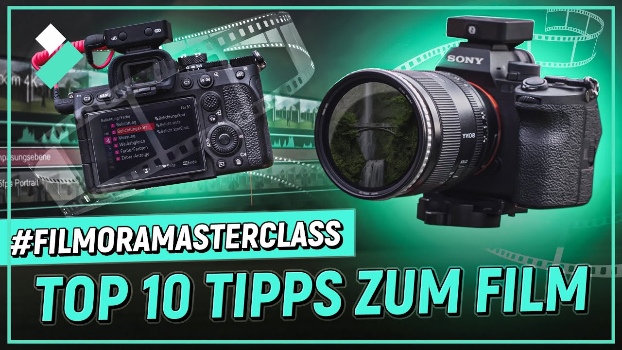 TOP 10 Tipps und Tricks für Filmanfänger| Filmora MasterClass Epi.01