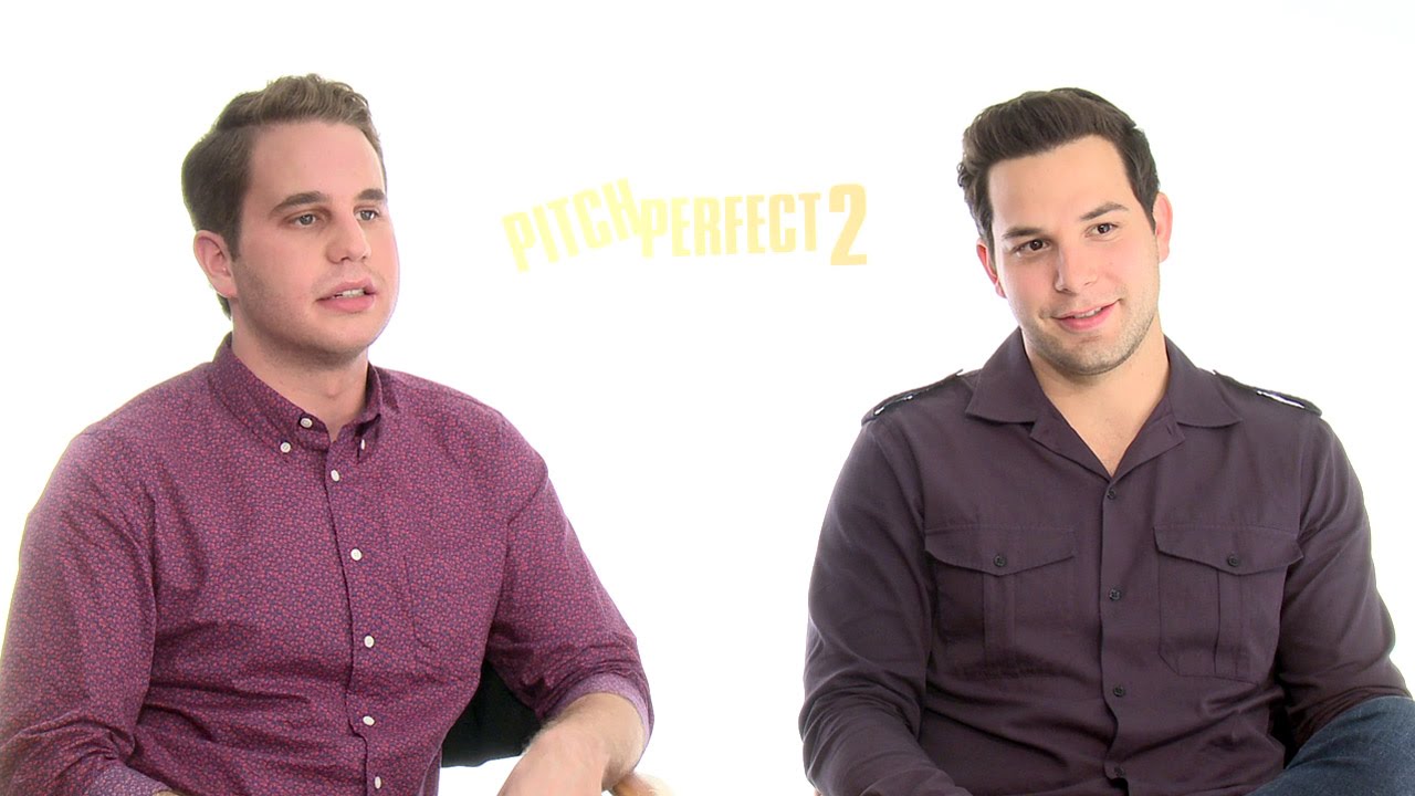 Ben Platt & Skylar Astin - Pitch Perfect 2 Interview HD