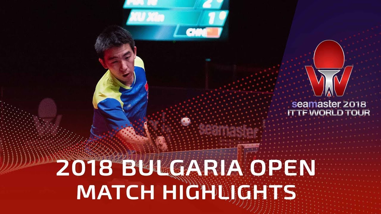 Xu Xin vs Ma Te | 2018 Bulgaria Open Highlights (1/2)