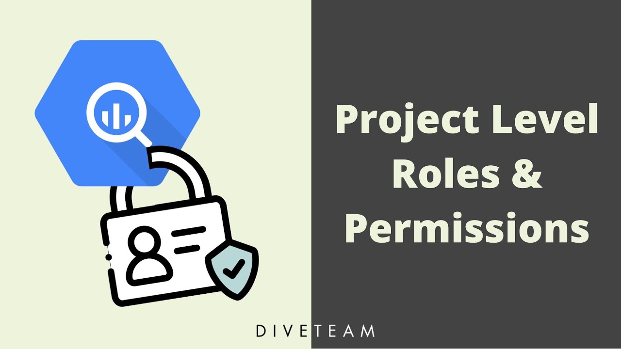 Google Cloud Project Roles & Permissions for BigQuery