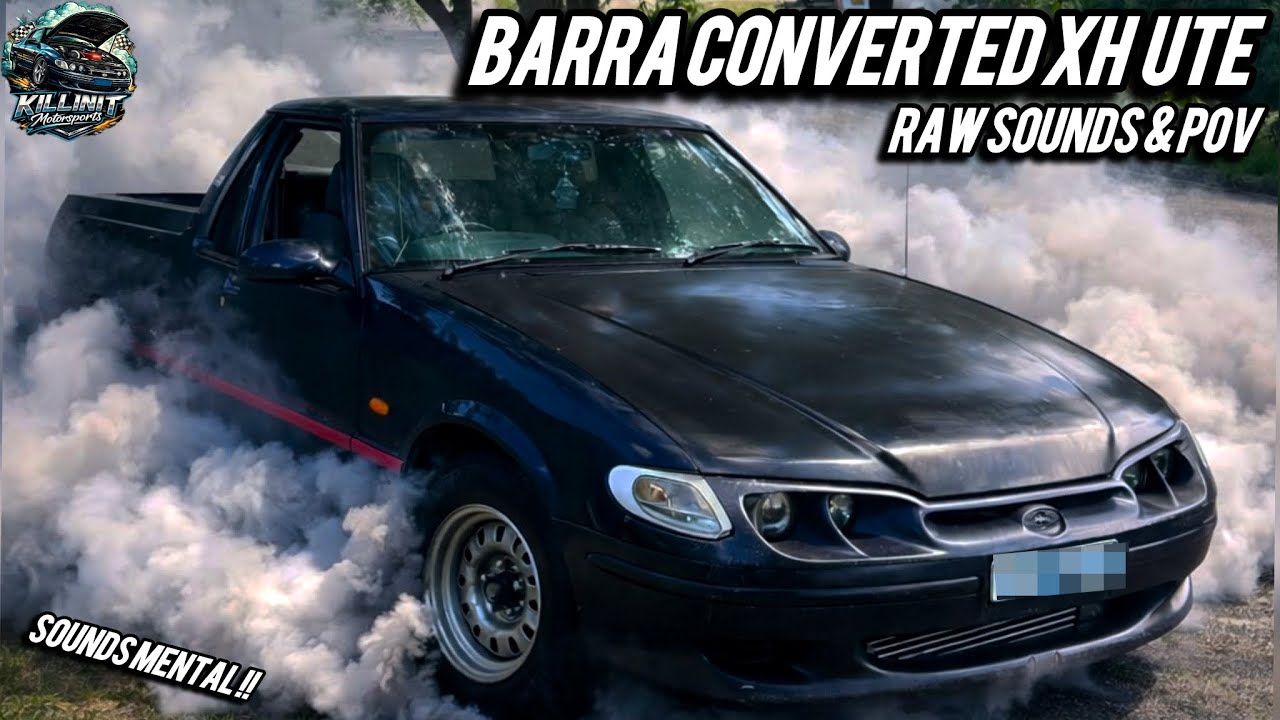 BARRA CONVERTED XH FALCON! | RAW POV & SOUND!! 