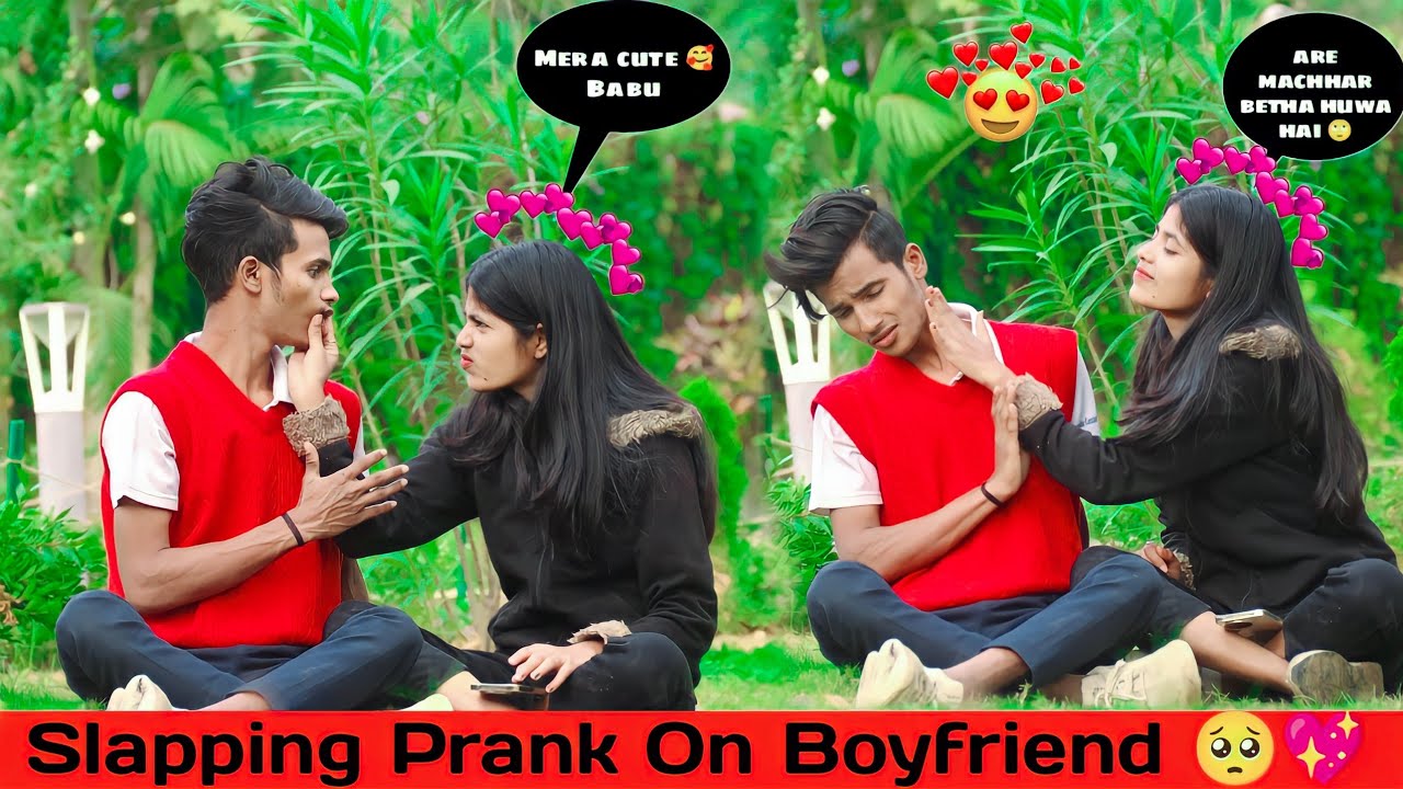 Slapping Prank On Boyfriend 🥺 || हां मेरे से क्या हो गया || Crazy Arjit