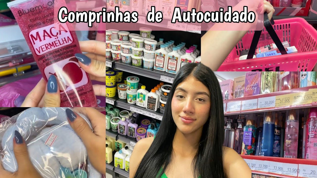 Vlog Comprinhas de Autocuidado/skincare/cabelo e unhas!