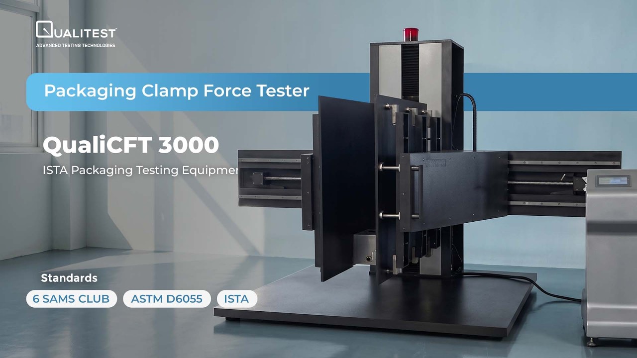 Packaging Clamp Force Tester &ndash; QualiCFT-3000 Clamping Force Testing Machine | Qualitest