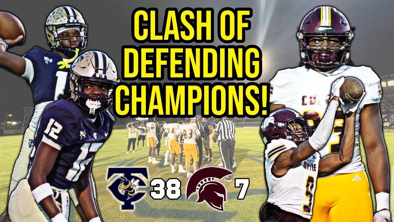 Thomas County Central tops Coffee in Battle of Defending State Champs | Georgia High School Football