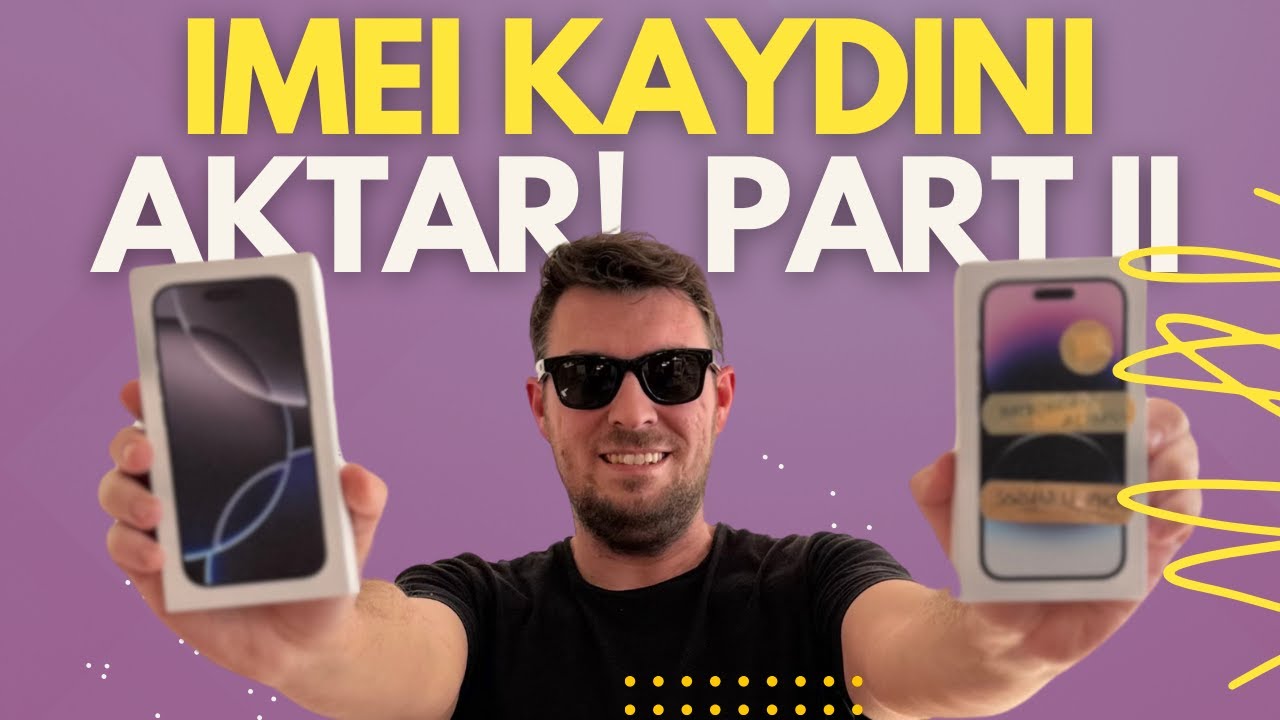 Yurtdışından alınma 📱 IPHONE 'umuzu kayıt ücreti ödemeden 🙅‍♂️ yeniliyoruz ✨ PART II