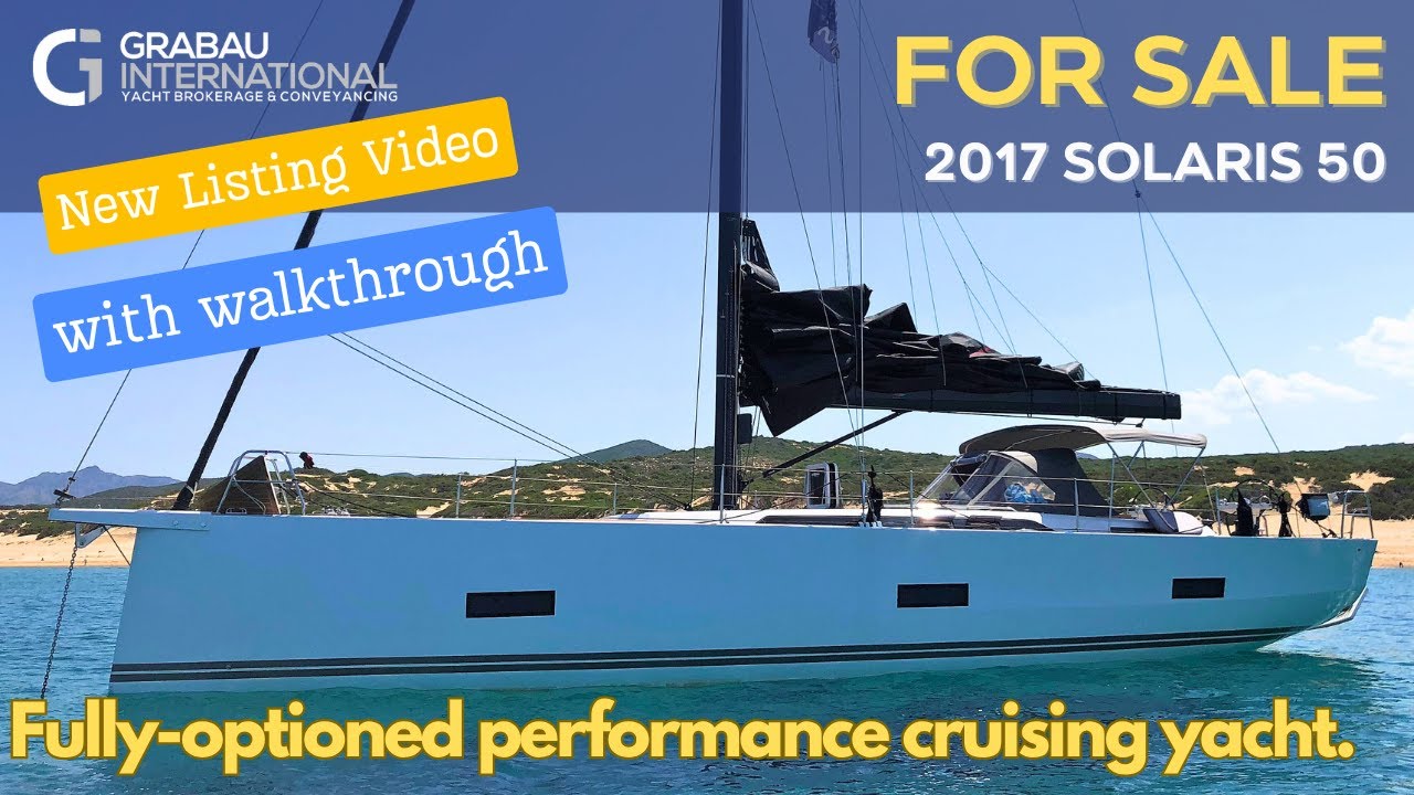 2017 SOLARIS 50 'Aloha' | Sailing Yacht for sale with Grabau International