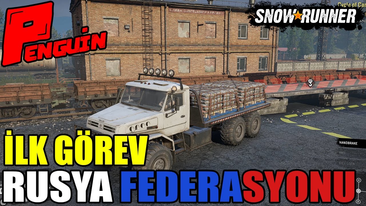 [T&Uuml;RK&Ccedil;E] SnowRunner - Rusya Federasyonu - İlk G&ouml;revler Yeni Kamon