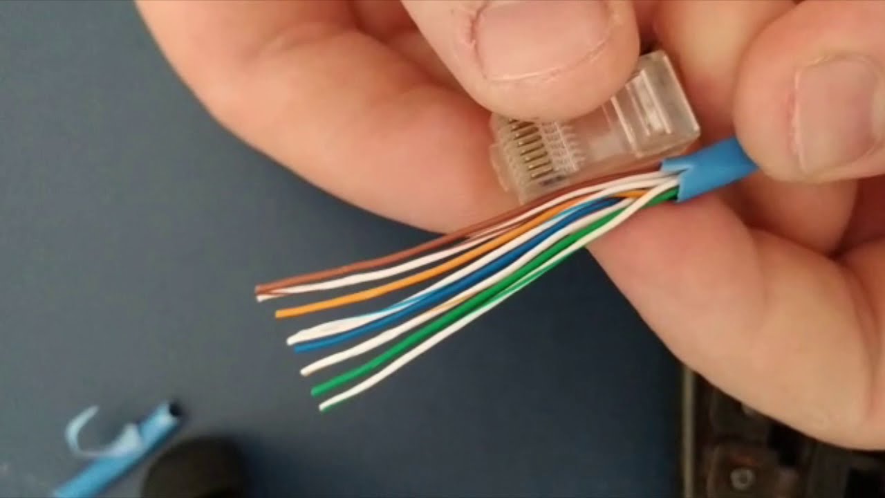 COMO CRIMPAR RJ45 (FAZER CABO DE REDE)