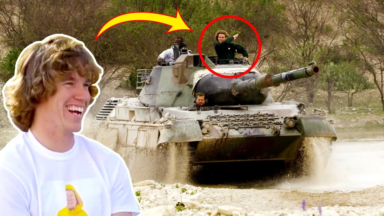 I Drove a Tank!