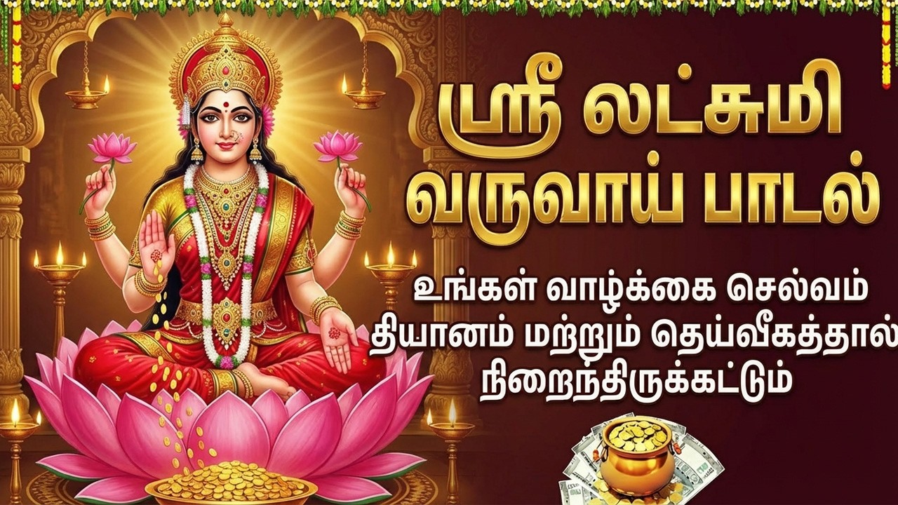 Friday Special Laxmi Tamil Bakthi Padalgal | Laxmi Kavasam | Popular Laxmi Bhakti Songs In Tamil