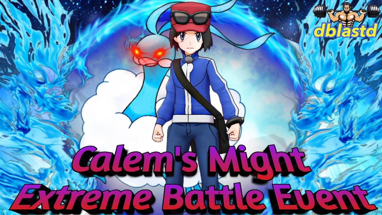 Extreme Battle Event Calem's Might Kalos Buddies Unite Part 2 | Pokemon Masters EX
