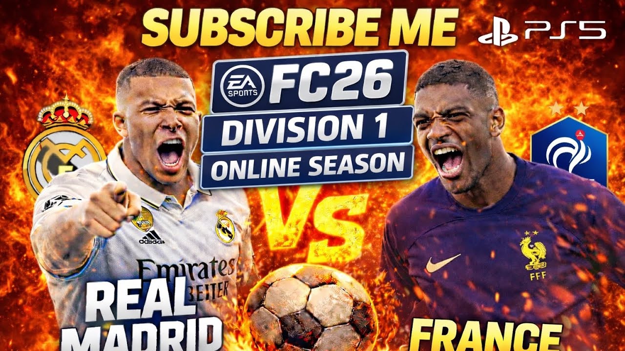 EA SPORTS FC 26_DIV1-#fifa #easports #gaming #football #realmadrid #ps5 #ريال_مدريد 