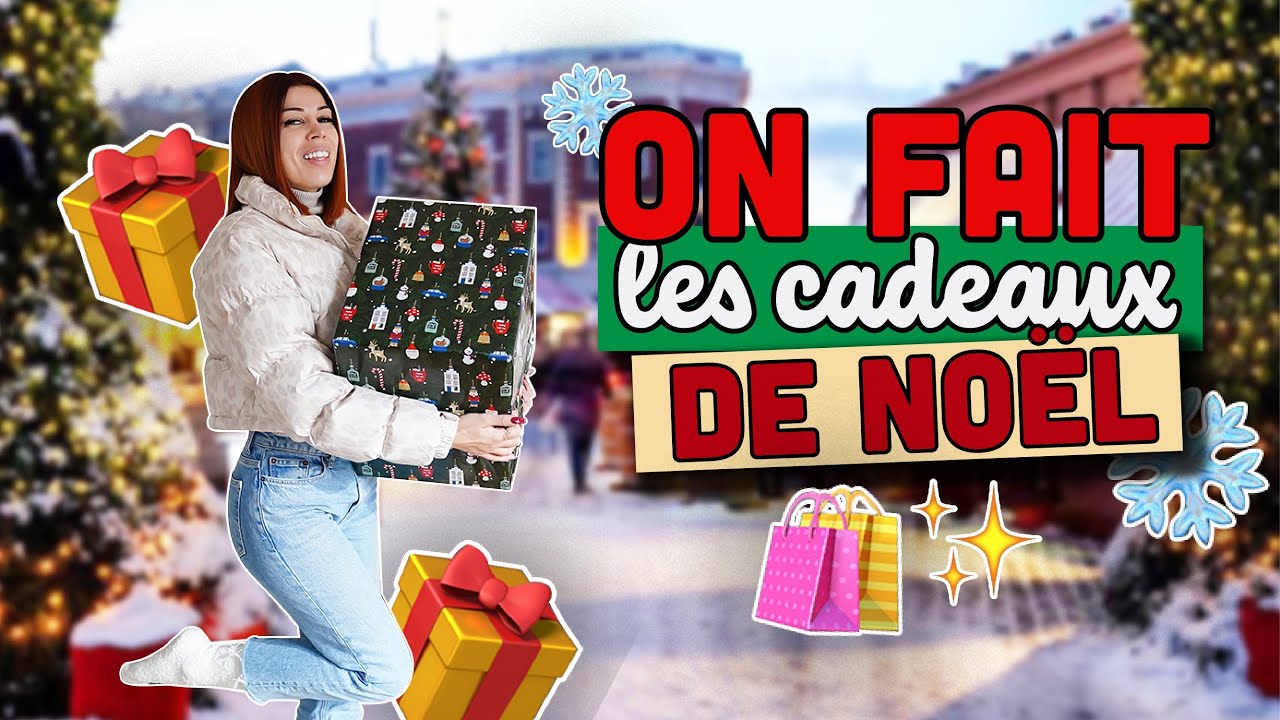 Achats Cadeaux de Noël