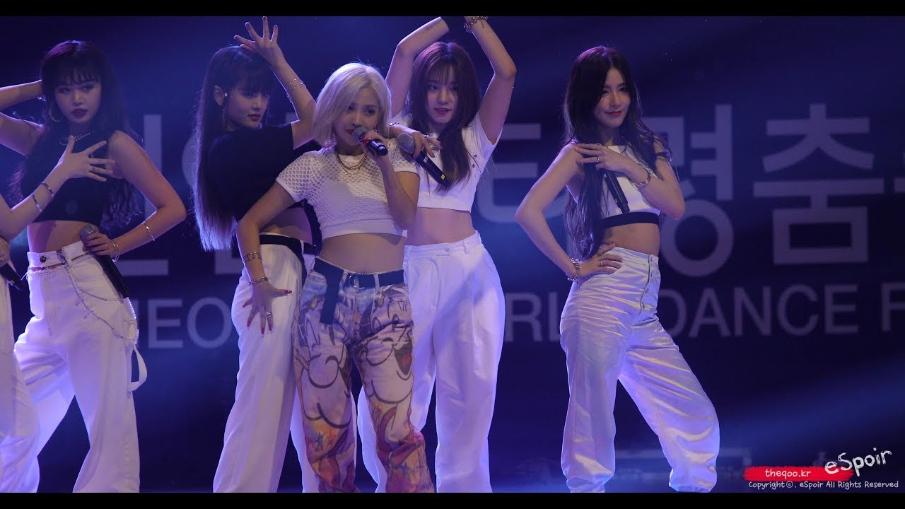 190925 (여자)아이들((G)I-DLE) 우기 - LATATA / 천안흥타령춤축제