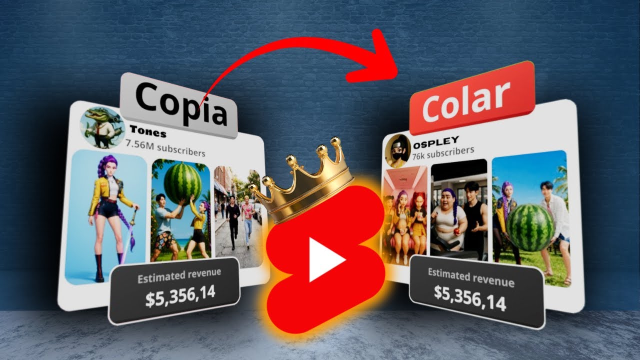 Aprenda Como Copiar a Estratégia dos Shorts Mais Virais do Momento +$2.000,52  vídeos virais