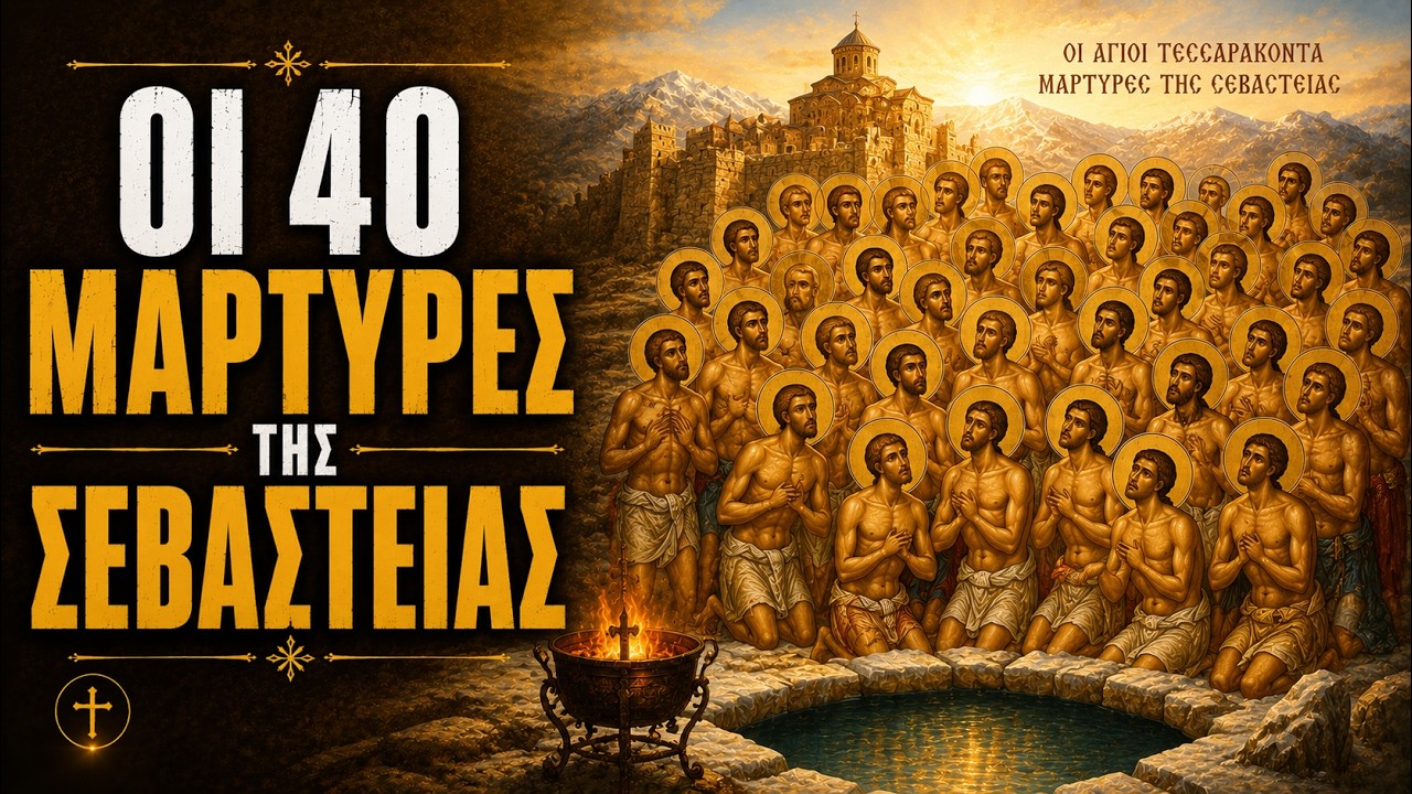 Οι 40 Μάρτυρες που δεν λύγισαν στο παγωμένο νερό | Η συγκλονιστική ιστορία τους