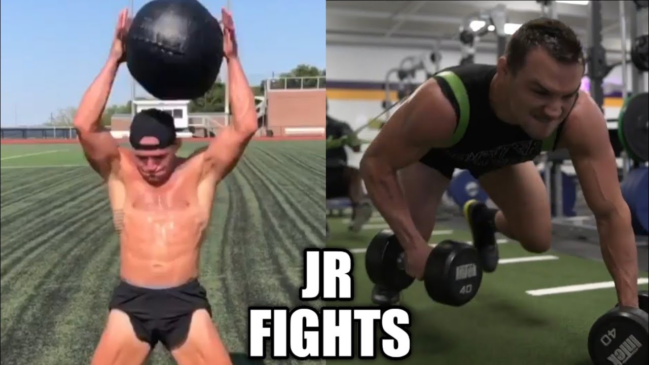 Michael Chandler training Strength and Conditioning for UFC debut 2021