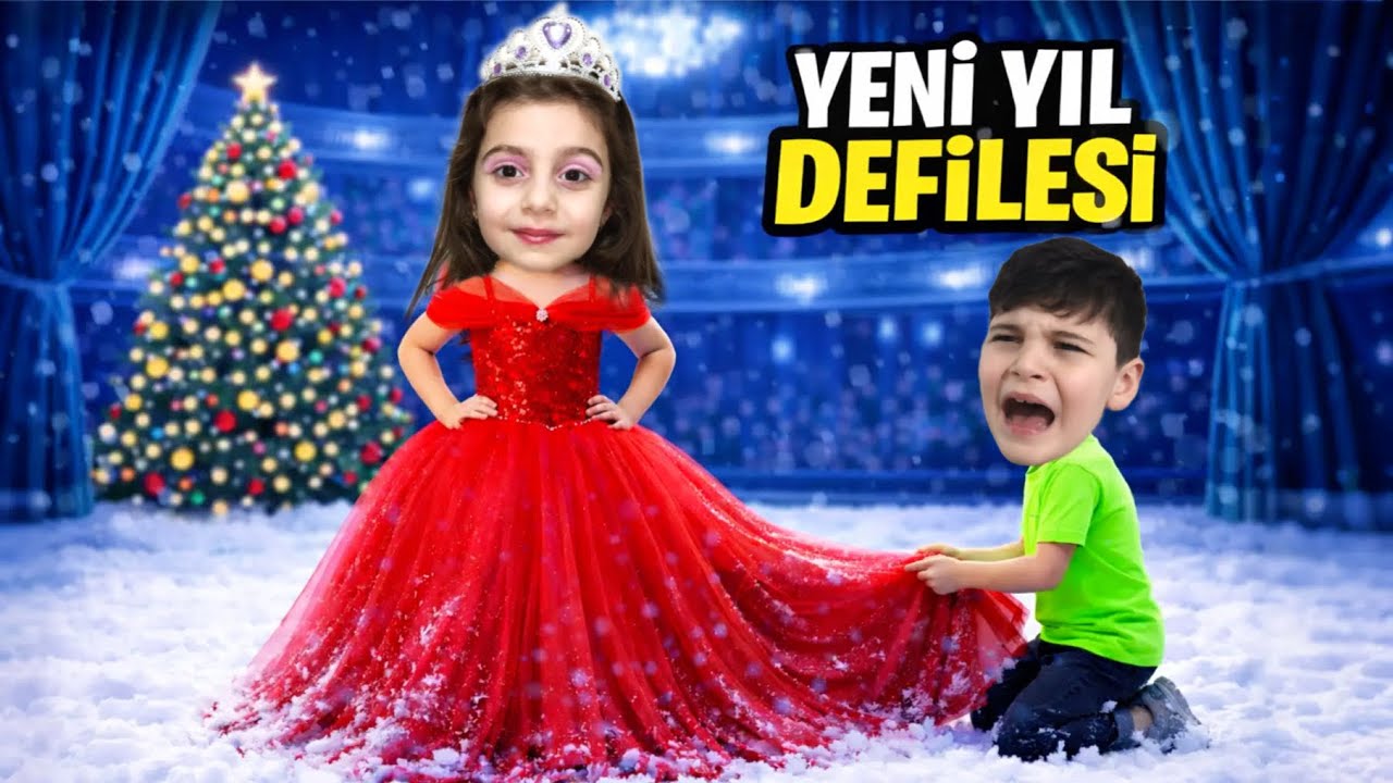 ASEL YENİ YIL PARTİSİ İÇŞN KIRMIZI ELBİSE SEÇTİ VE DEFİLE YAPTI, UTKU ASELİ KISKANDI ‼️