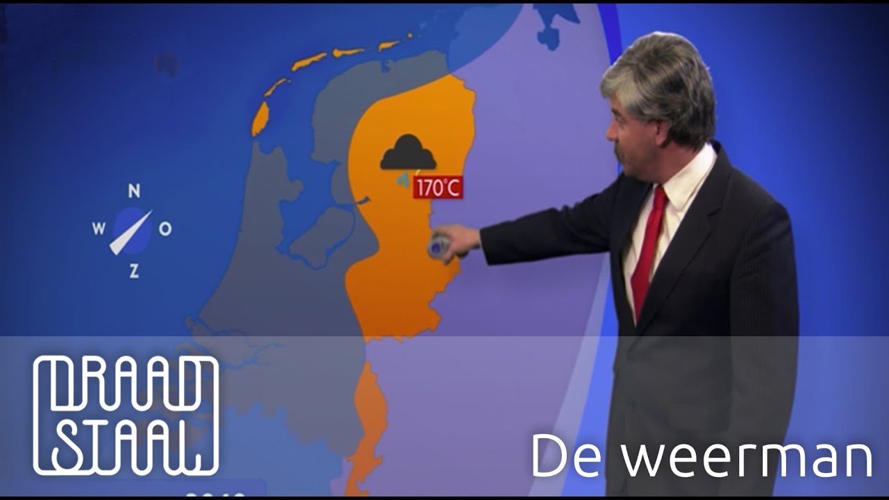 De Weerman predicts lekker weer | Draadstaal